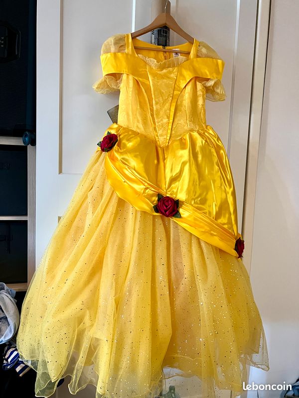 Robe de Princesse Disneyland Hotel Belle Haute Qualité Disney
