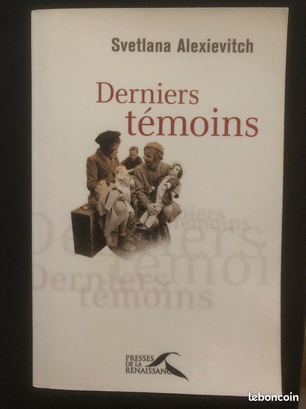 Svetlana Alexievitch, Derniers témoins, Presses de la Renaissance, grand format (image 1)