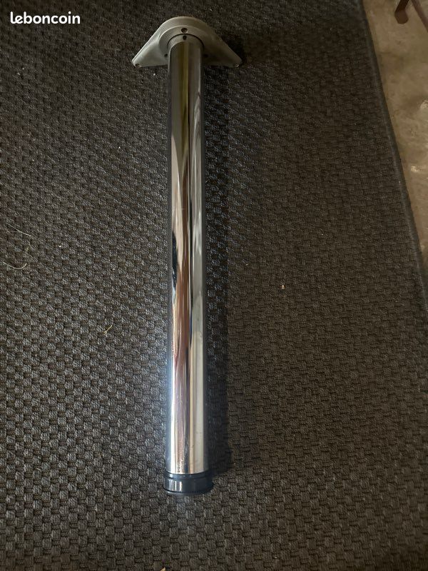 Pied de table inox réglable (image 1)