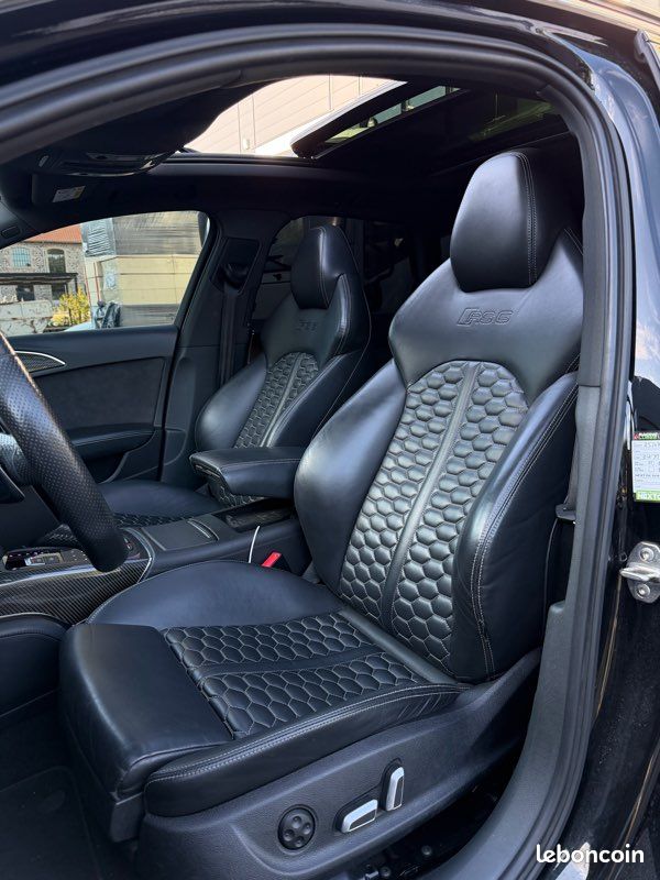 Audi RS6 Avant Performance 4.0 TFSI V8 605 ch – Attelage – Apple CarPlay – Historique Audi (image 10)