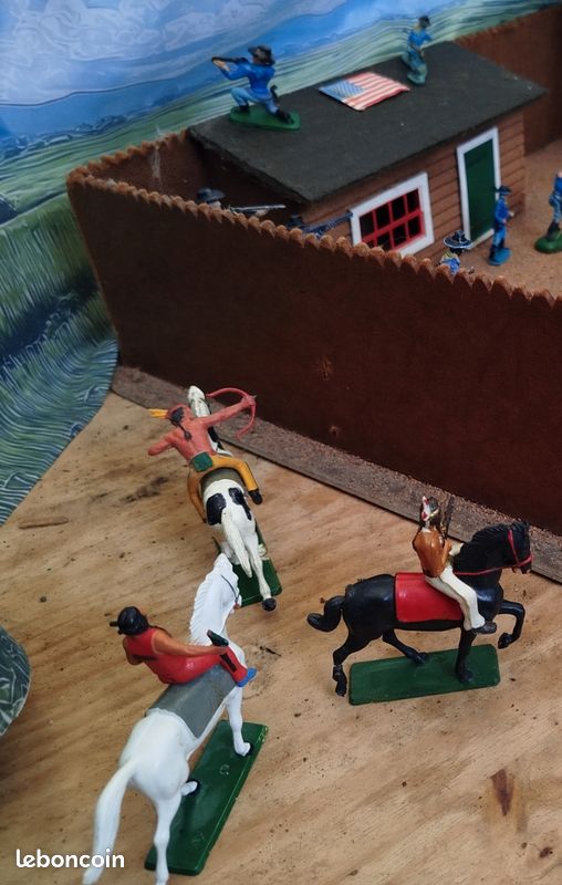 Très gros lot diorama : l'attaque de Fort Bill (image 10)