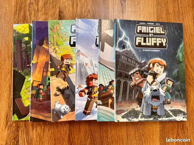 Frigiel et Fluffy – Collection tomes 1 à 6 – Comme neufs (image 2)