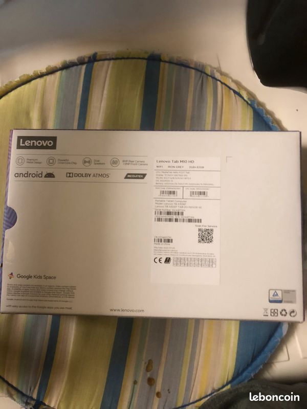 Lenovo tab m10hd sous garantie avec facture (image 2)