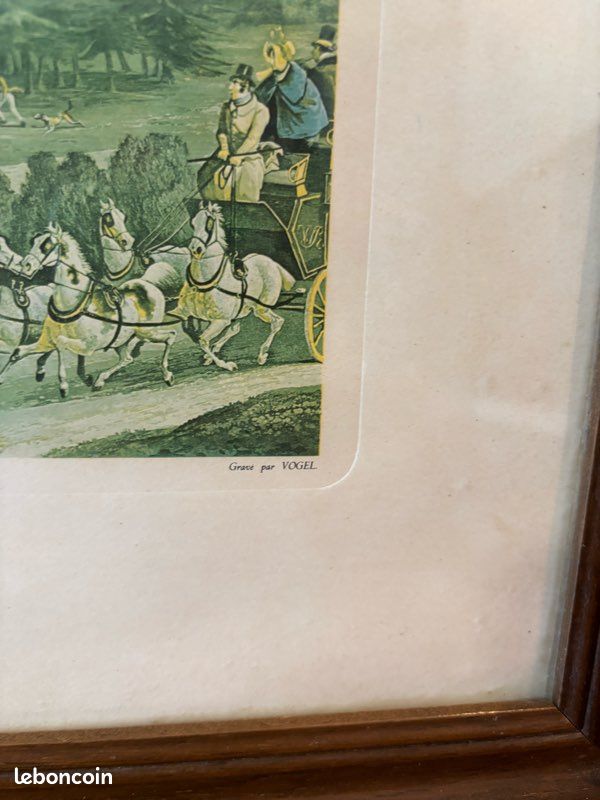 Scène de chasse anglaise - H. Alken - J. Harris - gravure