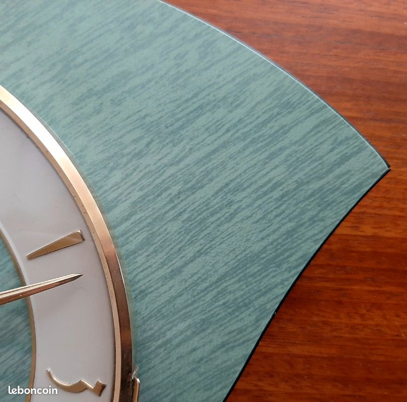 Horloge Formica vintage 60's reconditionnée (image 9)