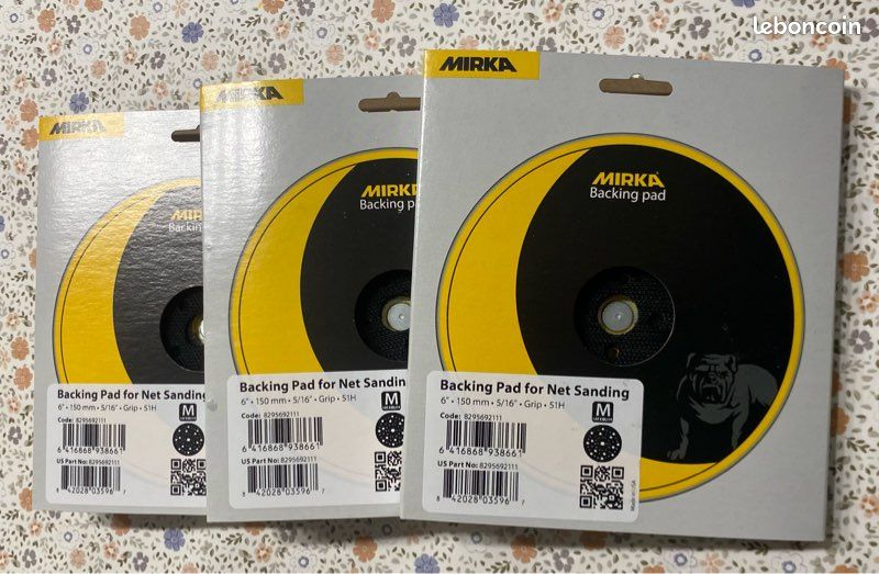 Plateaux Mirka 150mm (image 1)