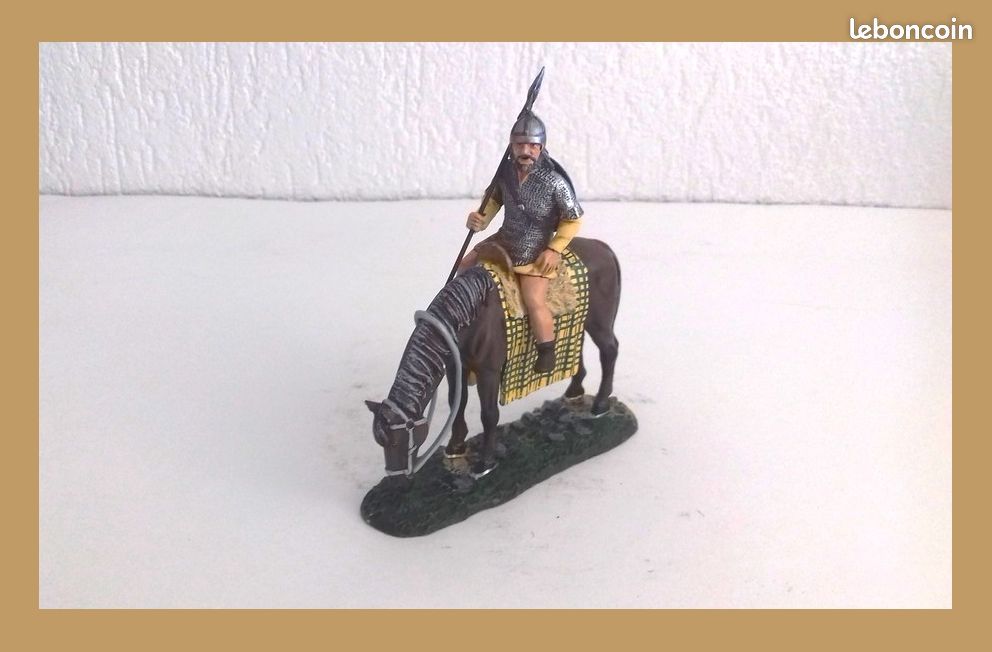 Soldat de plomb figurine cavalier Picte, VIII siècles du moyen âge (image 7)