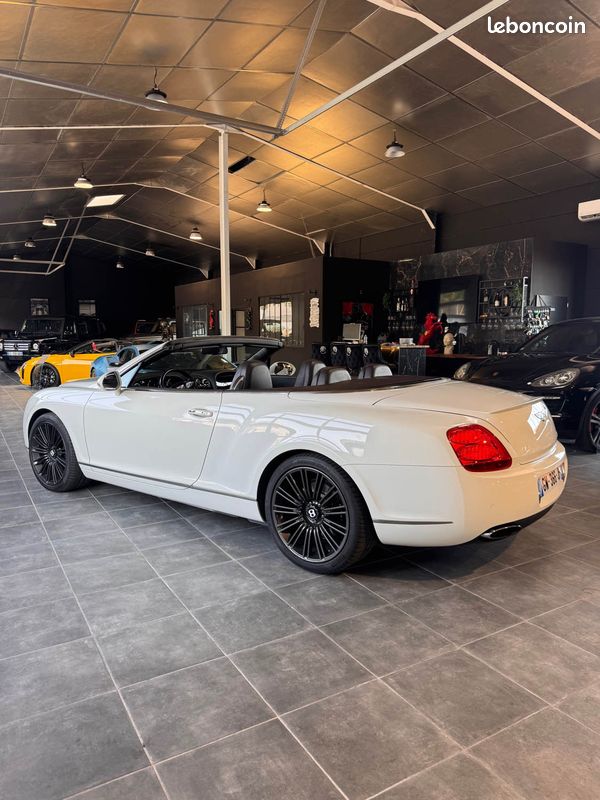 Bentley continental gtc speed w12 610 cv ethanol d origine cabriolet (image 4)