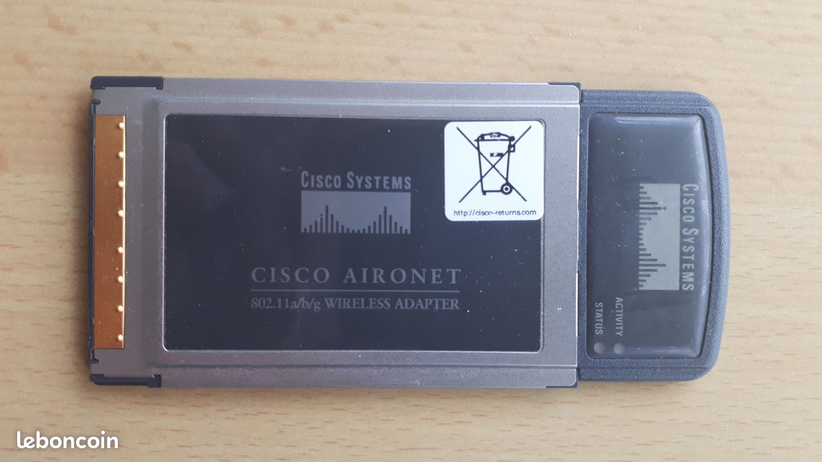 Cisco Aironet Wireless CardBus Adapter (image 1)