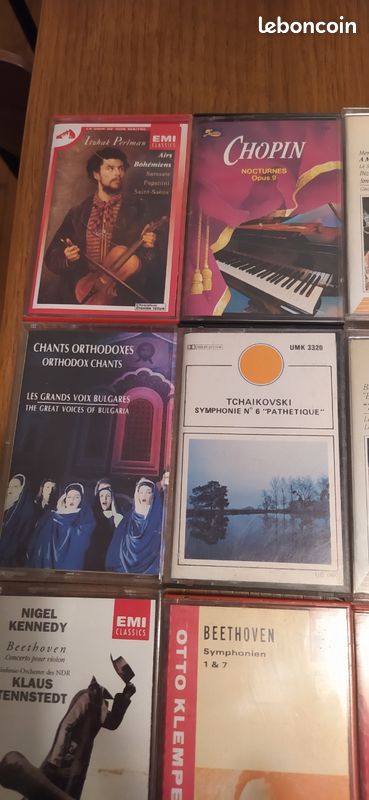 13 cassettes audio classique (image 1)