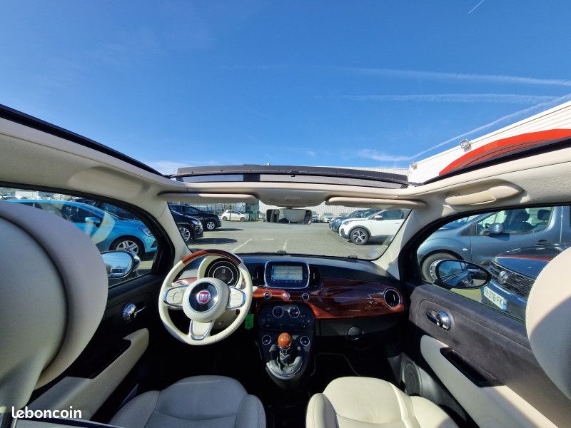 Fiat 500C 0.9 8V TWINAIR 105CH S&S RIVA (VOLANT BOIS) (image 11)