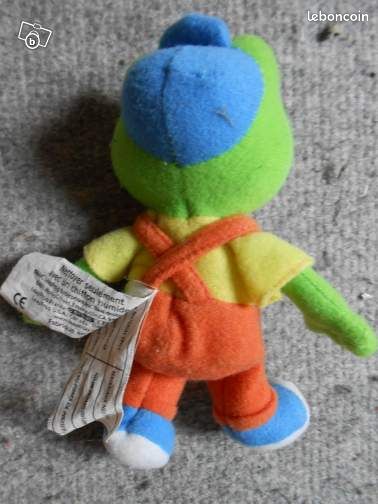 Petite peluche grenouille Koa salopette LeapFrog (image 3)