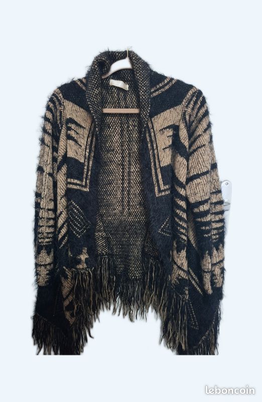 Cardigan cape manches (image 1)
