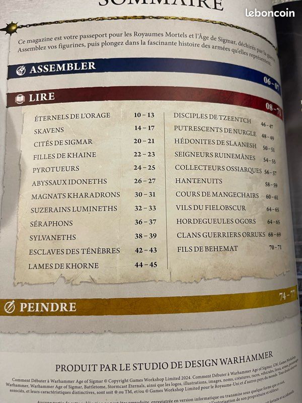 Comment jouer à Age of Sigmar 3.0 et commencer à jouer