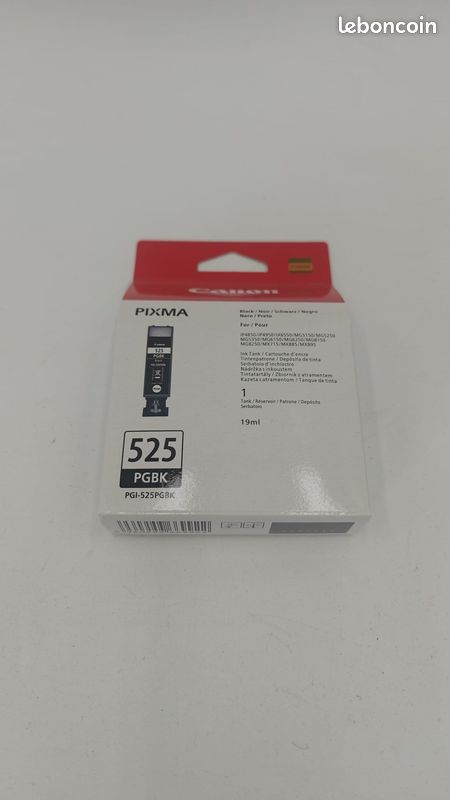 Lot De 4 Cartouches D'encre Noire Compatibles Canon PGI-525Bk / 525XLBk - Neuf