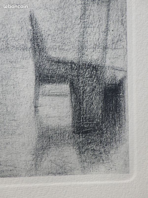 Georges SEURAT : Fort de la Halle Gravure, 1948 #CERTIFICAT (image 5)