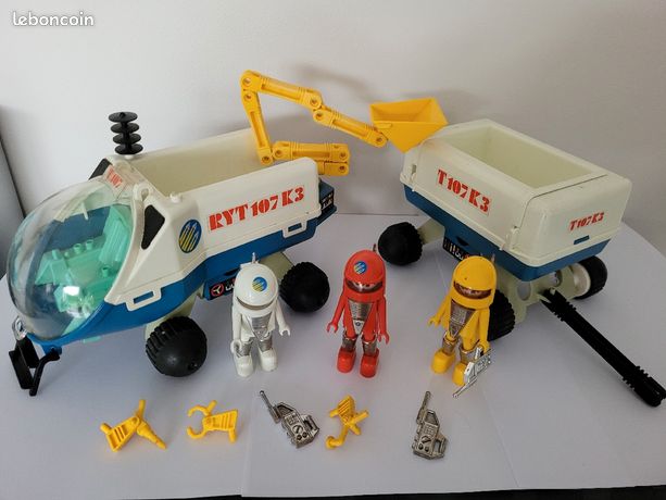 PLAYMOBIL PLAYMOSPACE VEHÍCULO de exploración espacial astronauta Alien