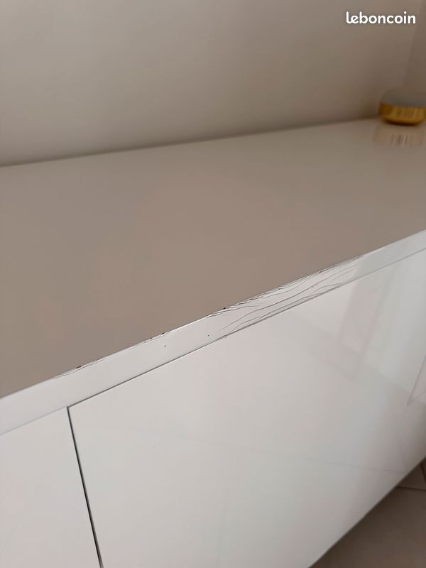 Buffet blanc laqué (image 5)