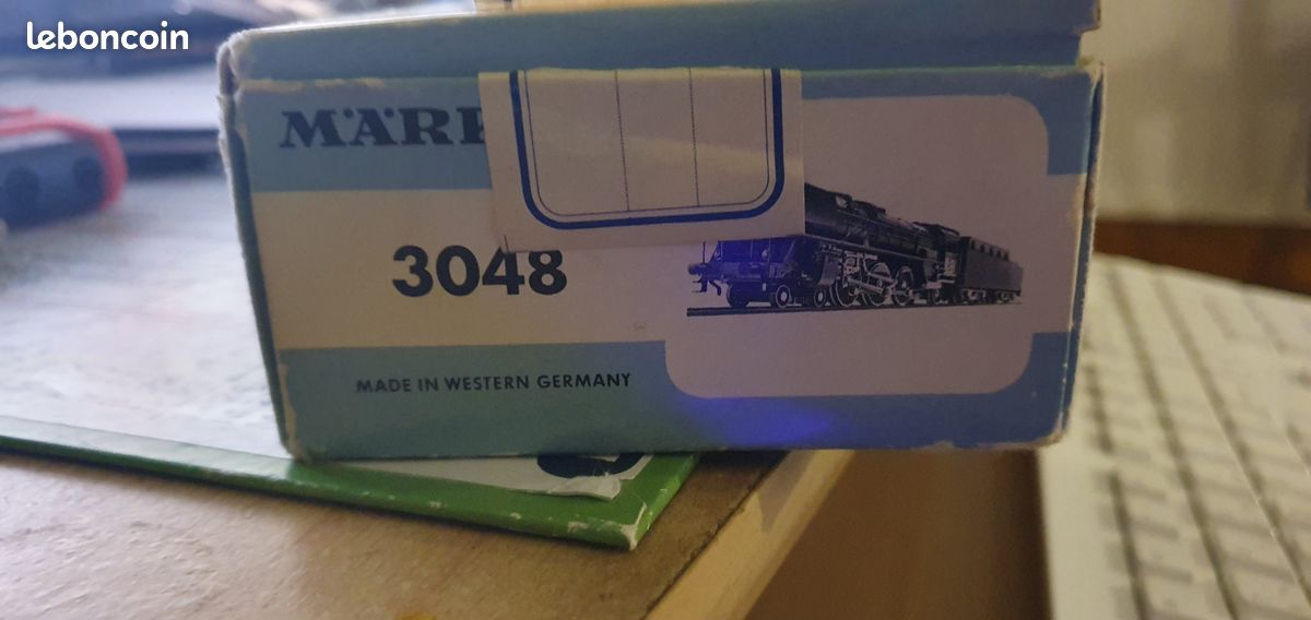 Locomotive Vapeur MARKLIN 3048 - Modèle Réduit Avec Boîte (Occasion)