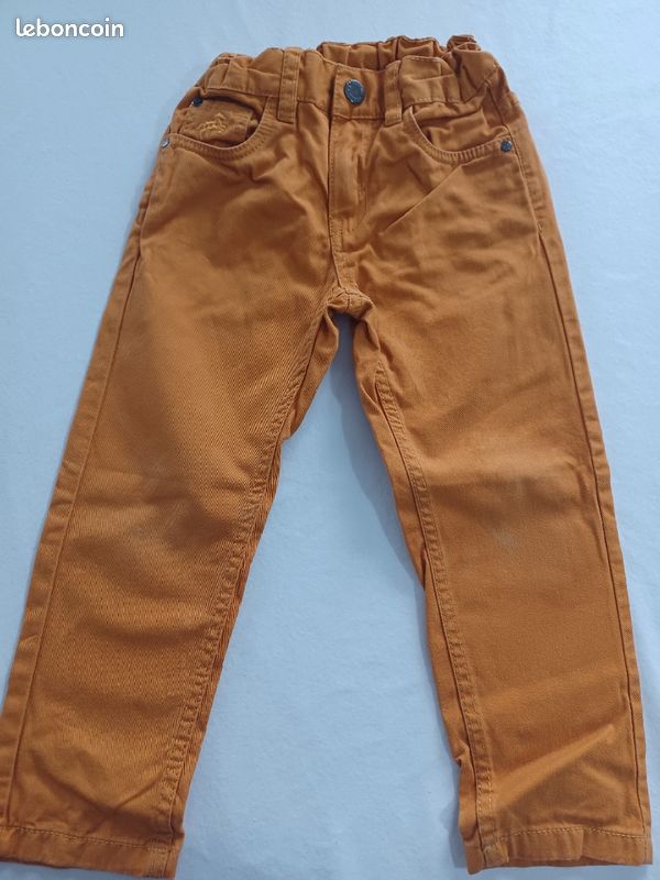 Pantalon camel 3 ans (image 2)
