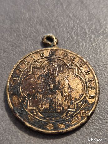 Médaille Religieuse Ancienne XIXe – Pape Léon XIII, Objet De Collection