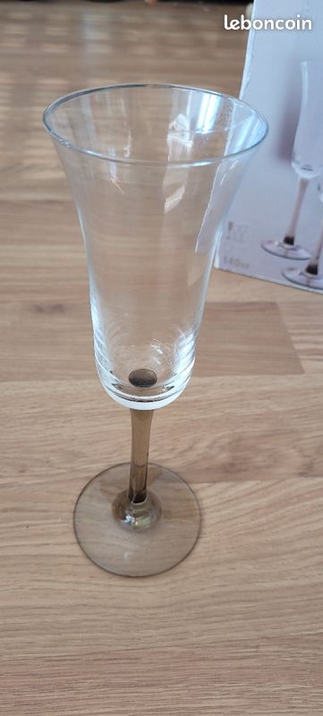 Verres flutes à pied (image 4)