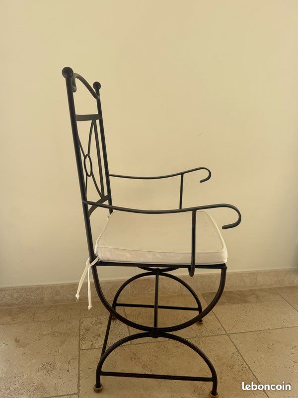 10 Chaises en fer forgé (image 2)