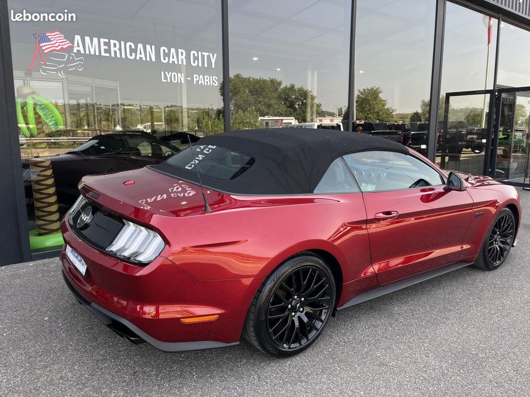 FORD MUSTANG GT CABRIOLET V8 5.0L BVA10 - Pas de Malus (image 7)