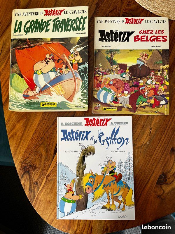 Lot 7 BD Astérix Goscinny Uderzo Ferry Conrad EO (image 3)