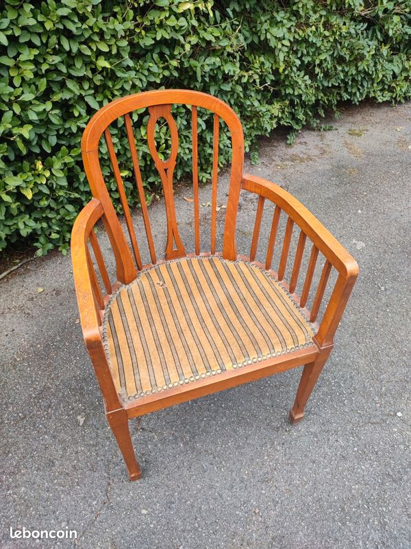 Fauteuil ancien 1930 art deco (image 2)