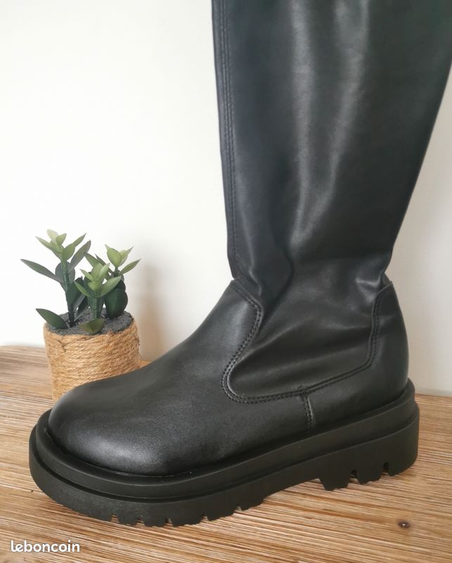 Bottes, cuissardes à plateforme Shein Pointure 37/38 Chaussures