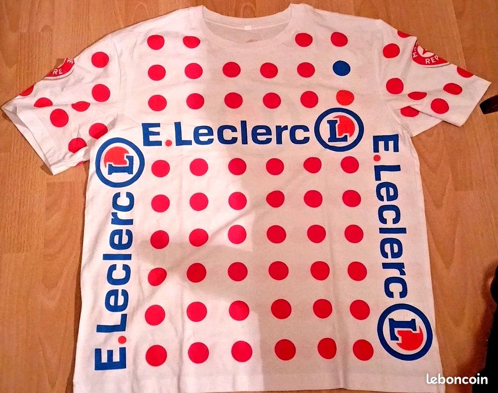 Tapis De Pique-nique Leclerc Tour De France - À Pois Meilleur Grimpeur - 2022
