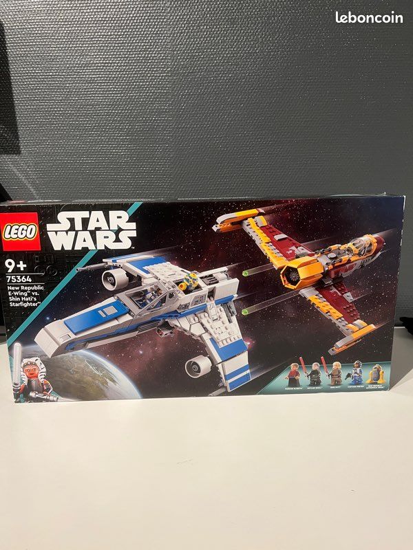 Lego star wars 75364, new républic E-wing vs shin hati’s starfighter (image 1)