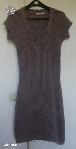 Robe-Tunique en Maille ajourée * Tequila Solo *pl6 (image 1)