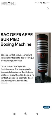 Sur Pied Travail Sac De Frappe Sac De Frappe Pied/poing 32 Kg