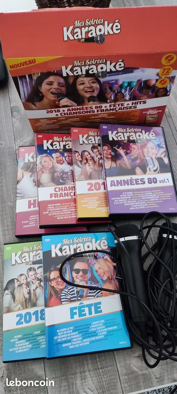 Coffret mes soirées karaoké 6 DVD ET 1 CD (image 9)