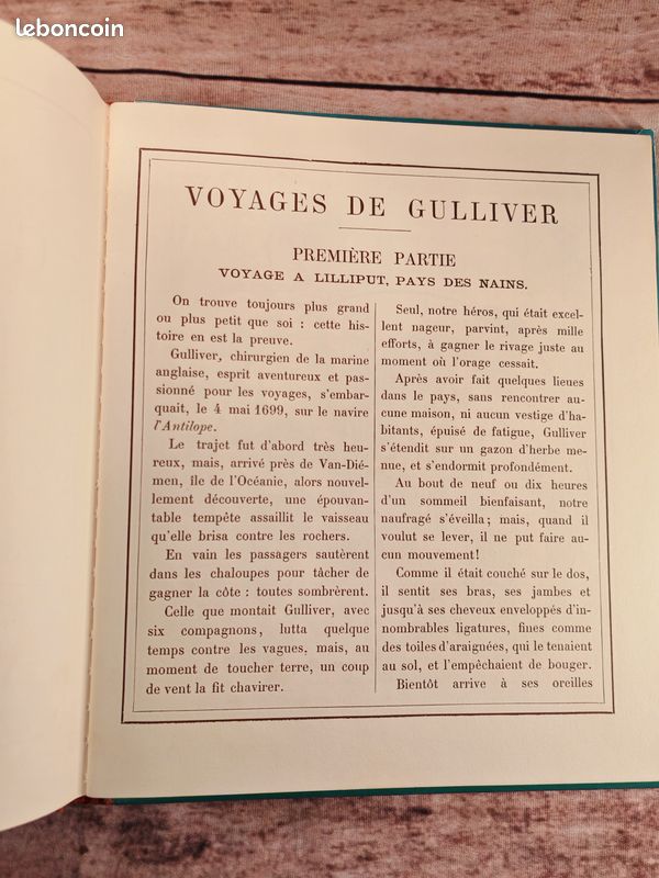 Ouvrage, Voyages de Gulliver (image 4)