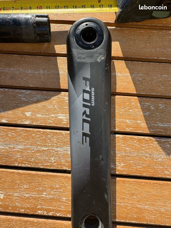 Pédalier SRAM Force 1 En Fibre De Carbone - 172.5 Mm - 42 Dents - Axe GXP - Pour Route Et Cyclocross - Neuf