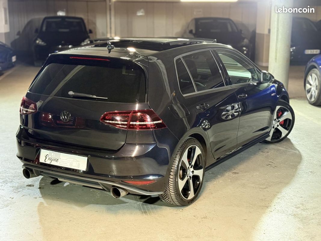 VOLKSWAGEN GOLF 7 VII GTI 2.0L TSI 220 - DSG 6 - 1ère main / Faible Kms (image 4)
