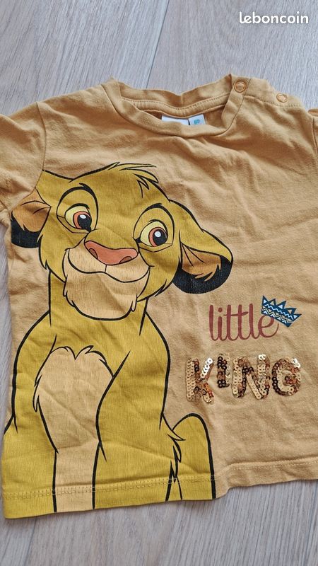 T-shirt Simba 12mois 80cm (image 2)
