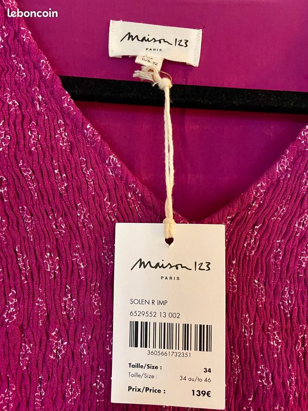 Robe fuschia neuve - Maison 123 (image 4)