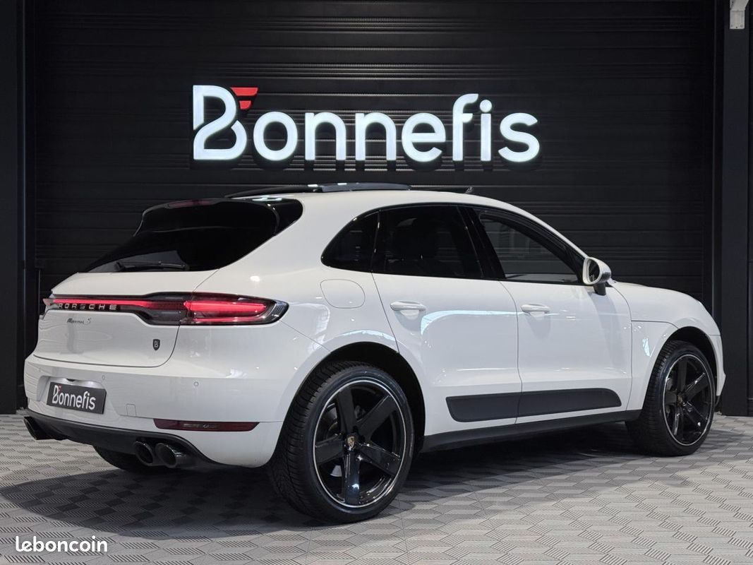 PORSCHE MACAN S 3.0 V6 354Ch BVA PDK Phase 2, 15 520 EUR D OPTIONS, TVA, 68 900Km, 1ERE MAIN.. (image 4)