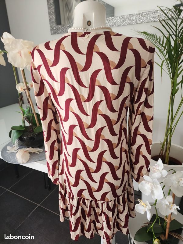 Robe De Soirée à Fleurs Rinascimento - Taille L - Multicouleur - Neuf Avec étiquettes