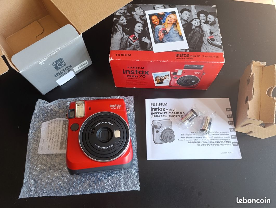 Instax mini 70 Photo, audio vidéo