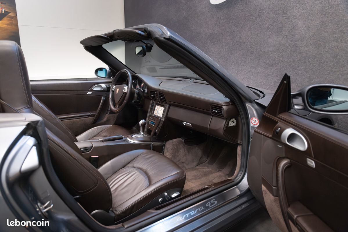 Porsche 911 997 Phase 1 Carrera 4S Cabriolet 3.8 355 cv – IMMAT FRANCE – GPS – FULL CUIR – 25K d’OPTIONS (image 7)