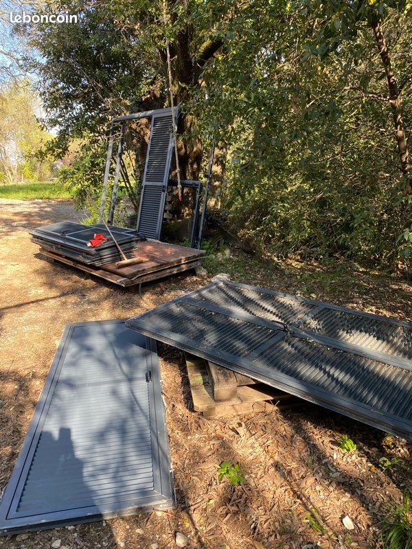 Volets aluminium gris anthracite (image 2)