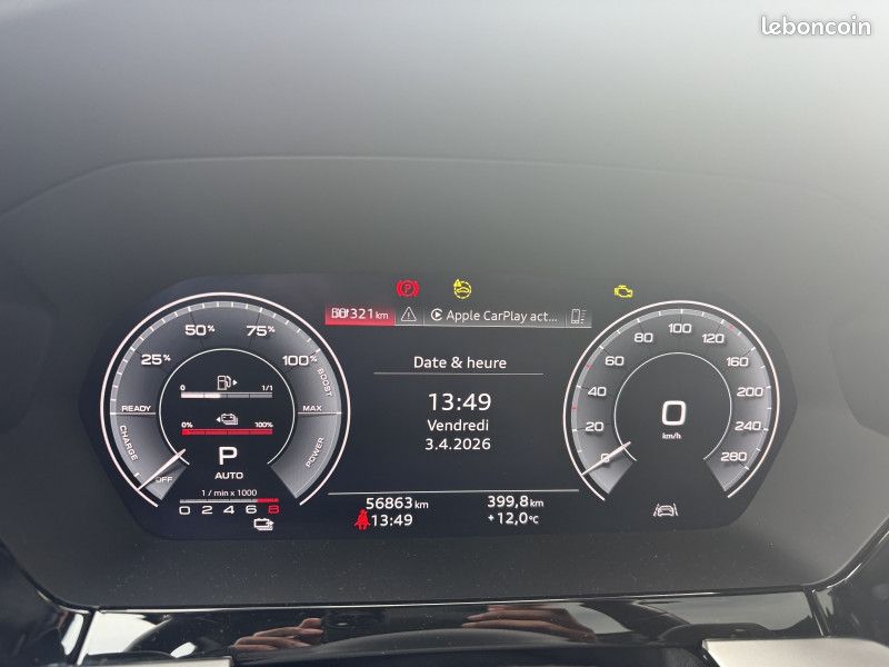 Audi A3 SPORTBACK 40 TFSI E 204CH DESIGN S TRONIC - TOIT PANO OUVRANT - SIEGES CHAUFFANTS (image 13)