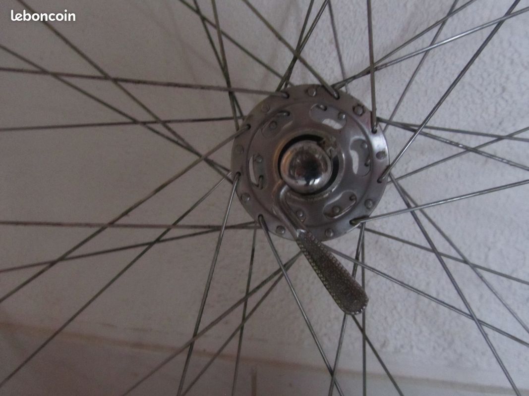 Paire de roues boyaux vintage (image 8)