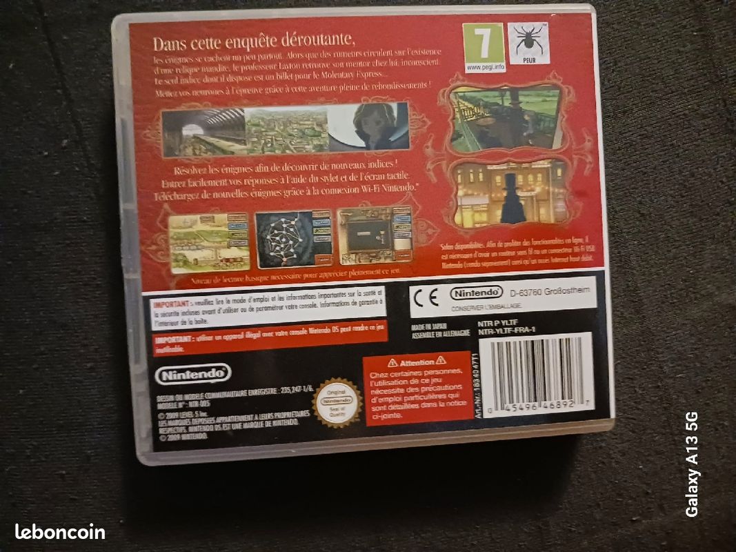 Jeu Nintendo Professeur Layton (image 3)