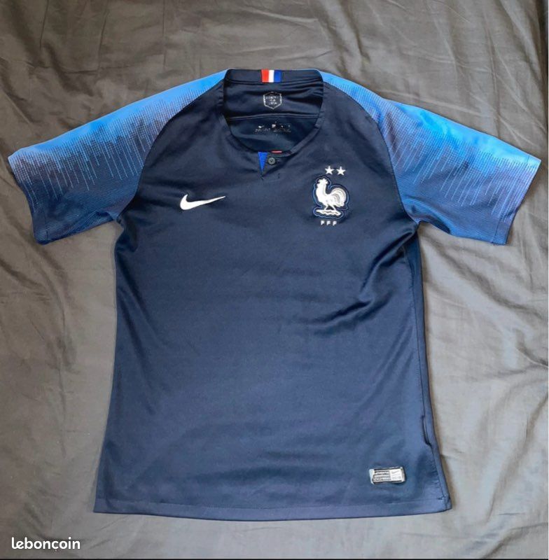 Maillot équipe de France 2018 deux étoiles Sport Plein air